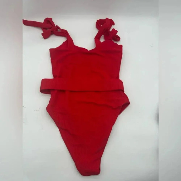 NEW Beach Riot Sidney Belted One Piece Swimsuit B2104 - Picture 2 of 7